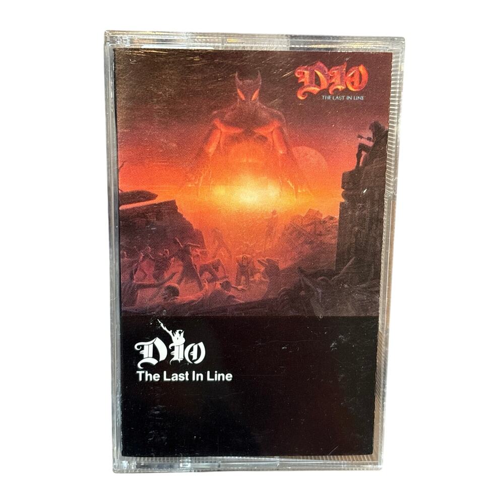 Dio - The Last In Line (Cassette 1984 Warner Bros) W4-25100 Columbia House